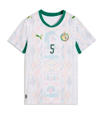 Senegal Idrissa Gueye #5 Hjemmebanetrøje Dame VM 2026 Kortærmet